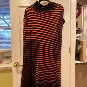 Vintage Pleats Please asymmetrical dress